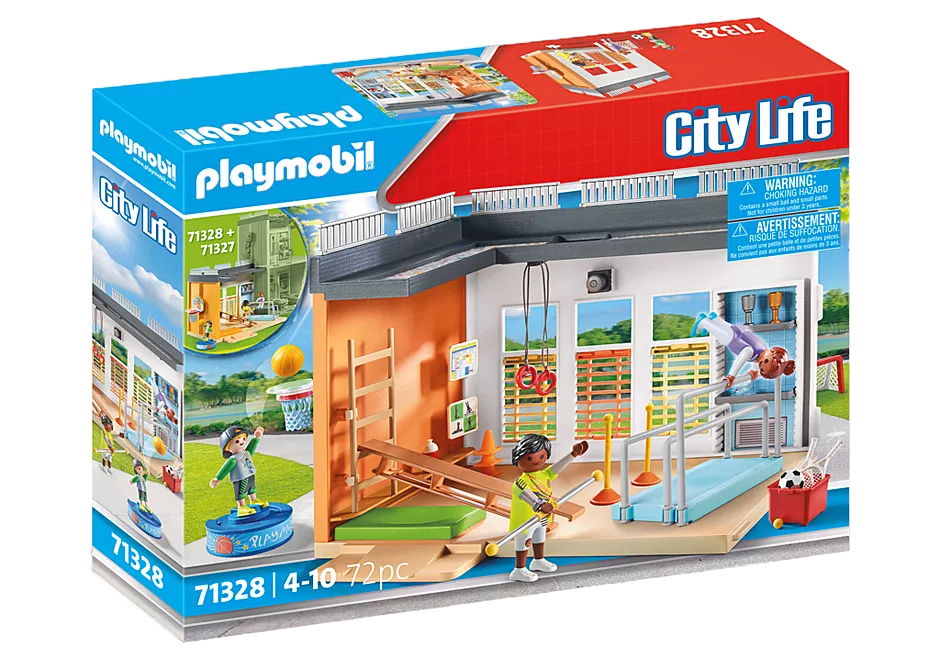 Playmobil-City Life - Gym Extension-71328-Legacy Toys