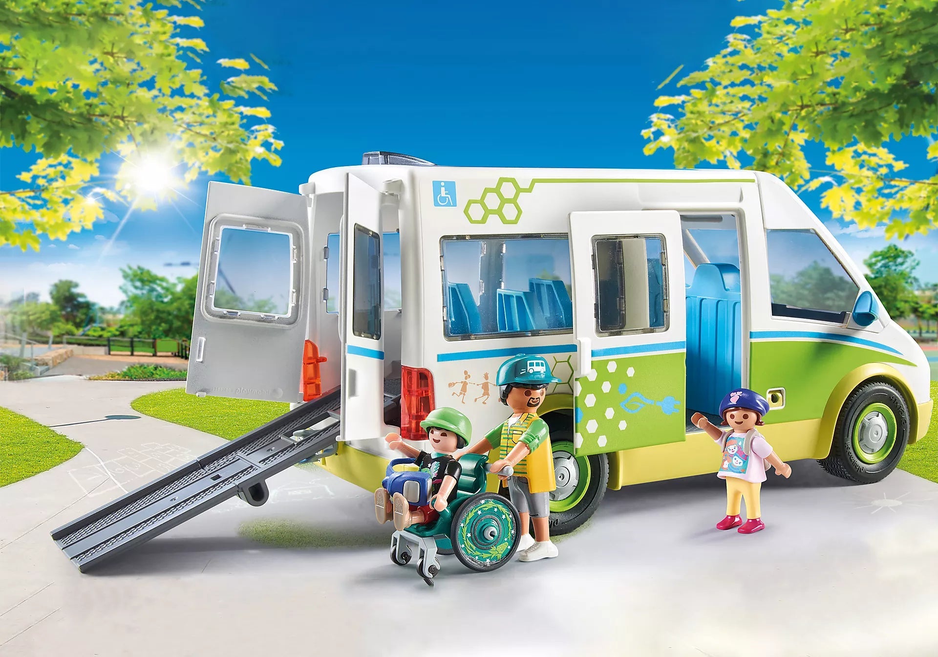 Playmobil-City Life - Large School Bus-71329-Legacy Toys