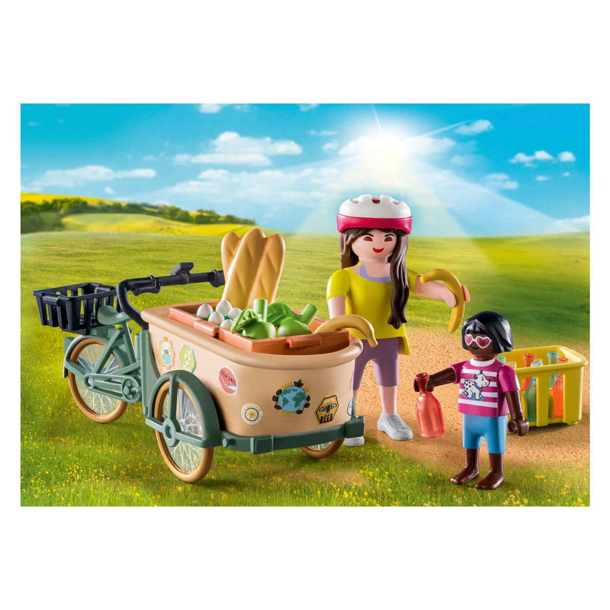 Playmobil-Country - Cargo Bike-71306-Legacy Toys