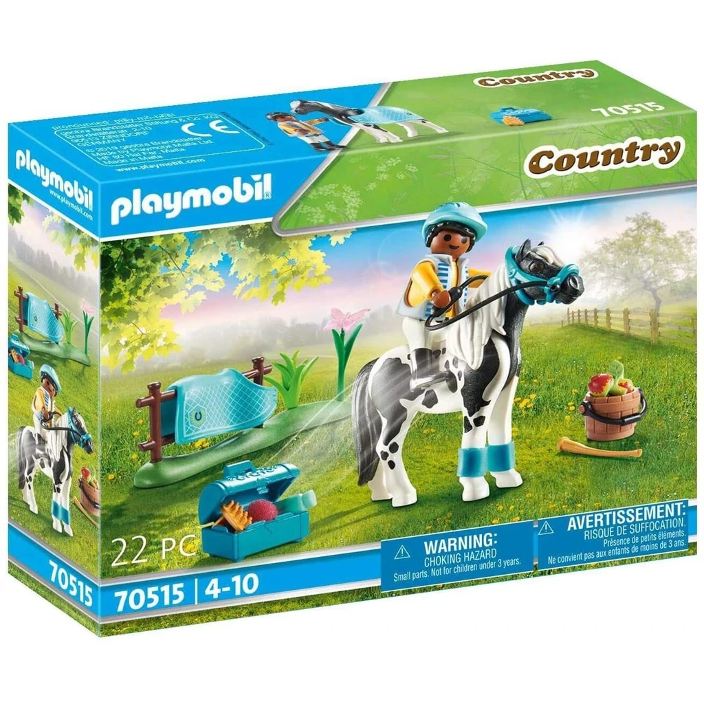 Playmobil-Country - Collectible Lewitzer Pony-70515-Legacy Toys