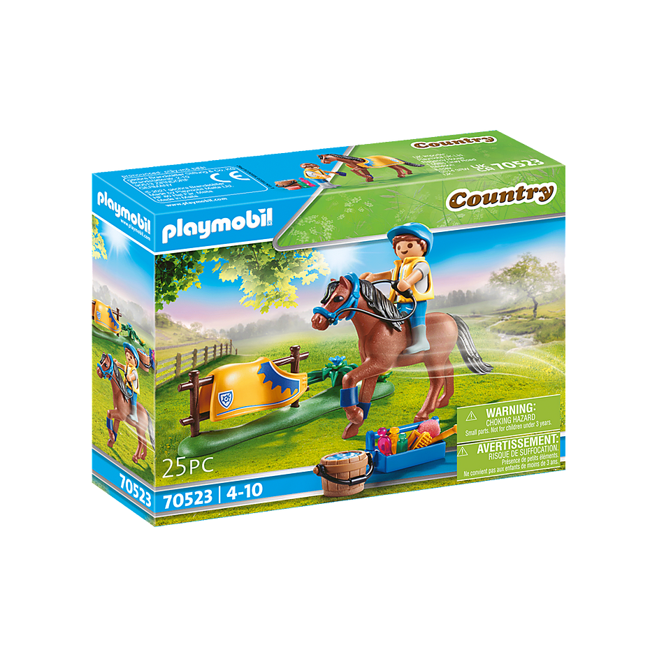 Playmobil-Country - Collectible Welsh Pony-70523-Legacy Toys