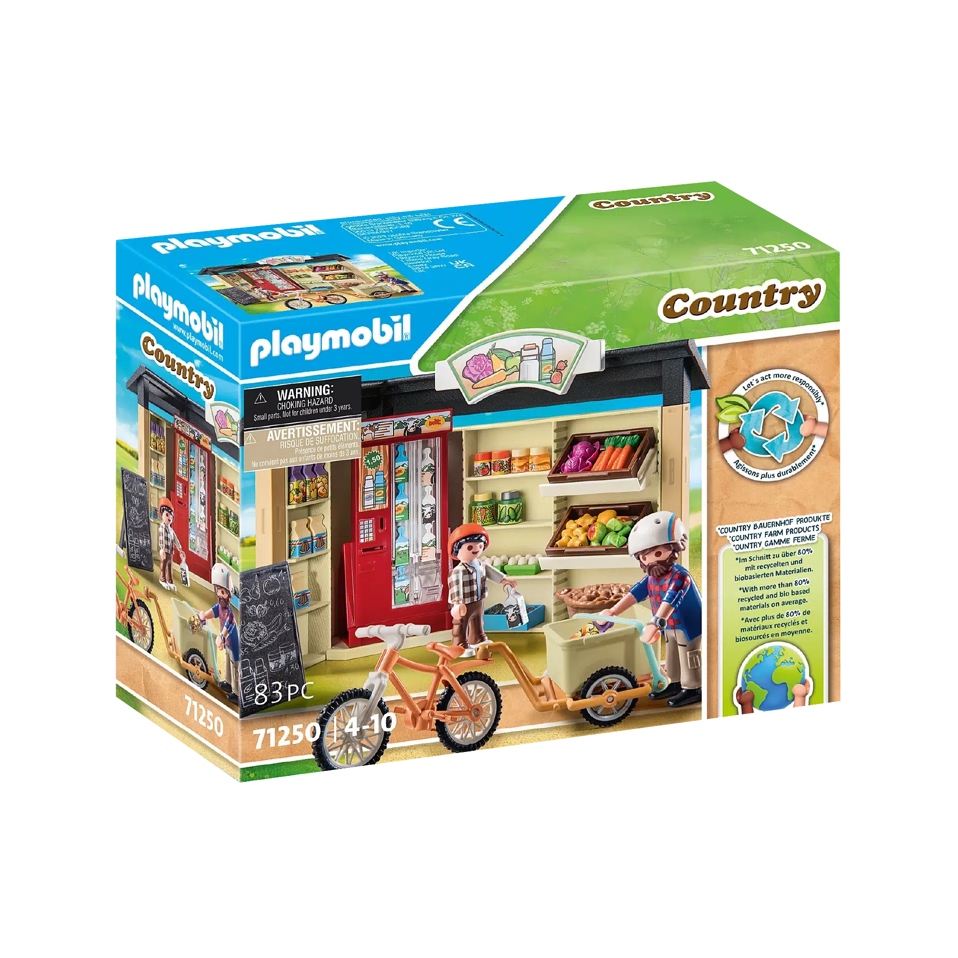 Playmobil-Country - Country Farm Shop-71250-Legacy Toys