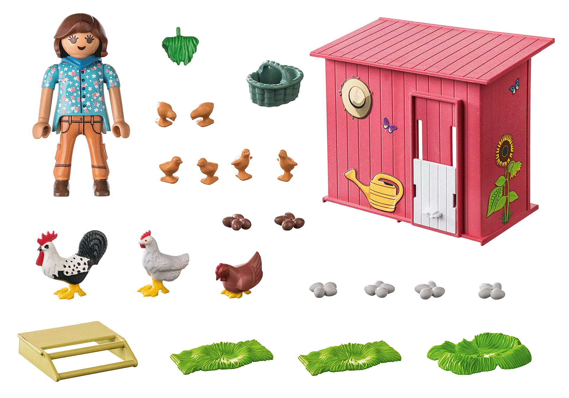 Playmobil-Country - Hen House-71308-Legacy Toys