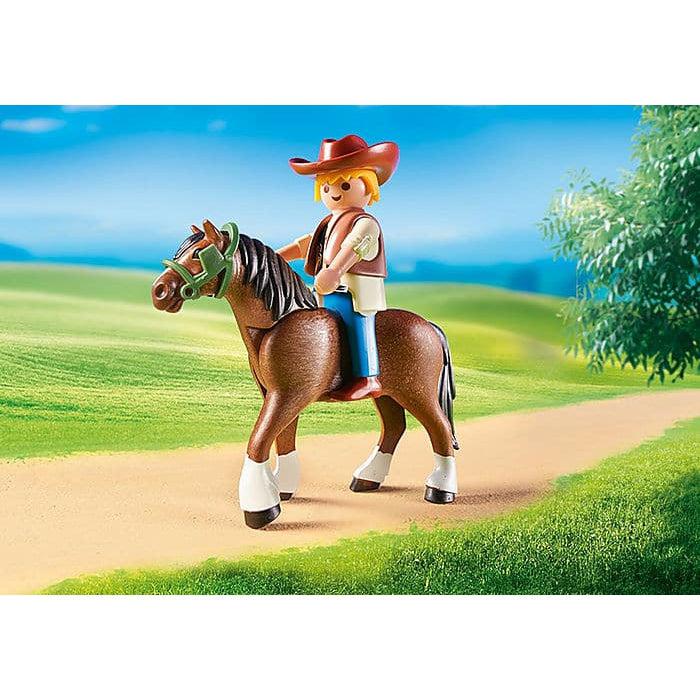 Playmobil-Country - Horse Drawn Wagon-6932-Legacy Toys