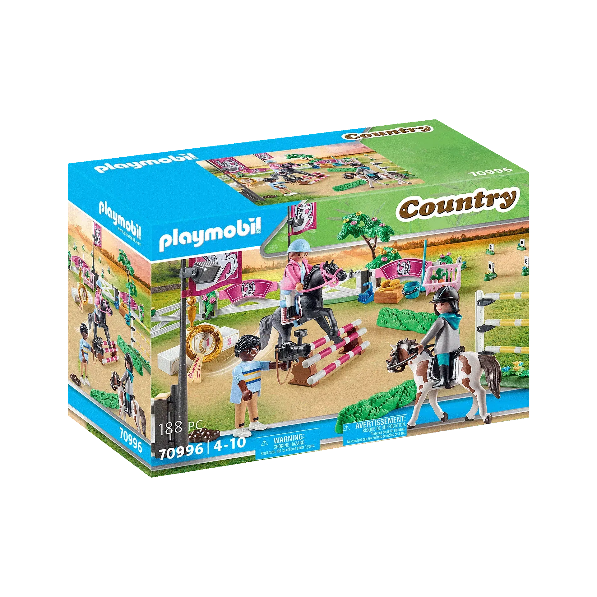 Playmobil-Country - Horse Riding Tournament-70996-Legacy Toys