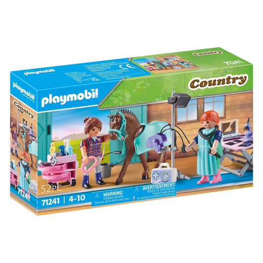 Playmobil-Country - Horse Veterinarian-71241-Legacy Toys