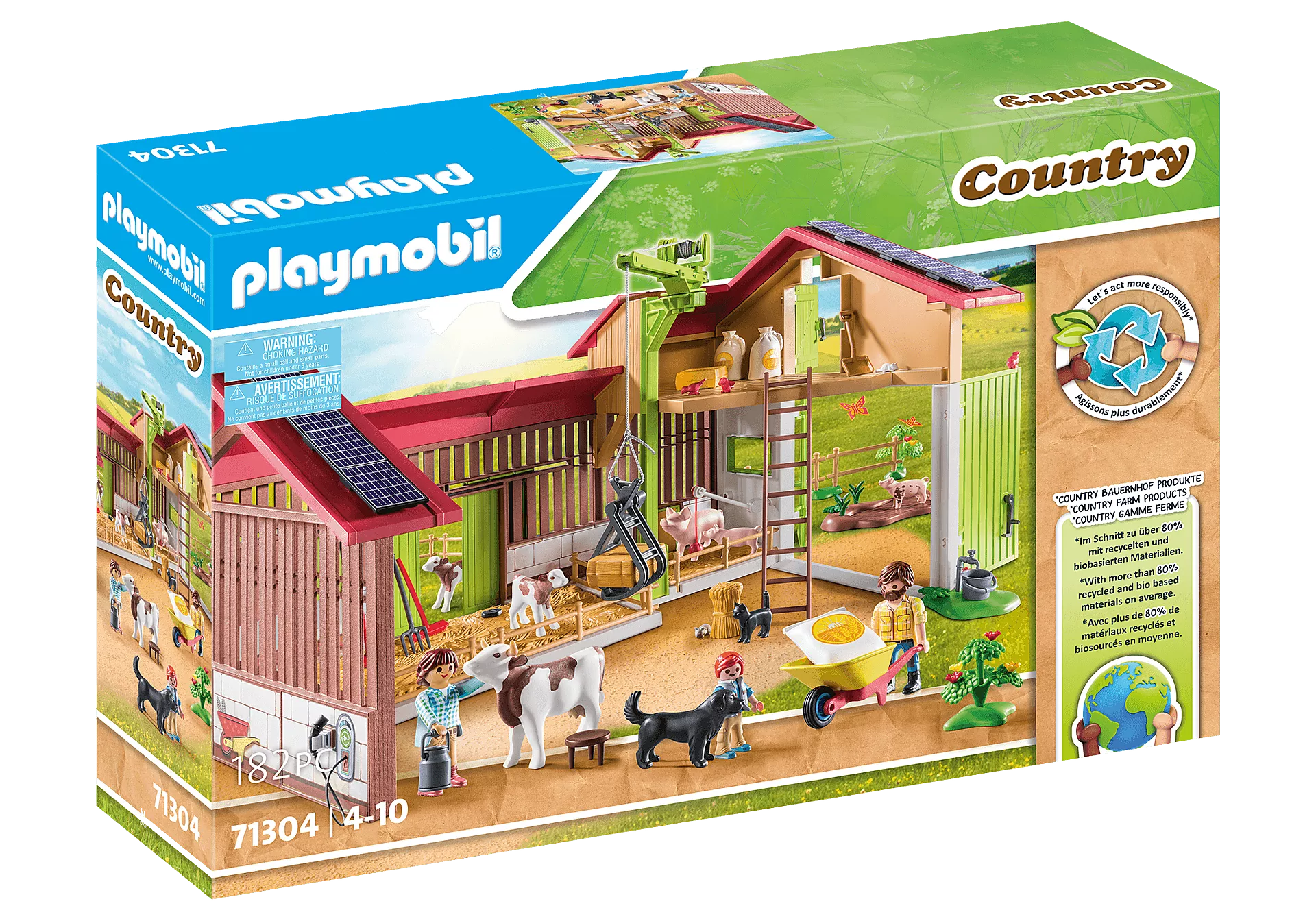 Playmobil-Country - Large Farm-71304-Legacy Toys