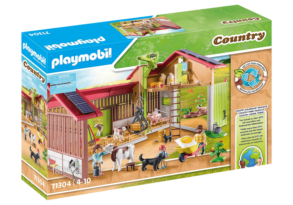 Playmobil-Country - Large Farm-71304-Legacy Toys