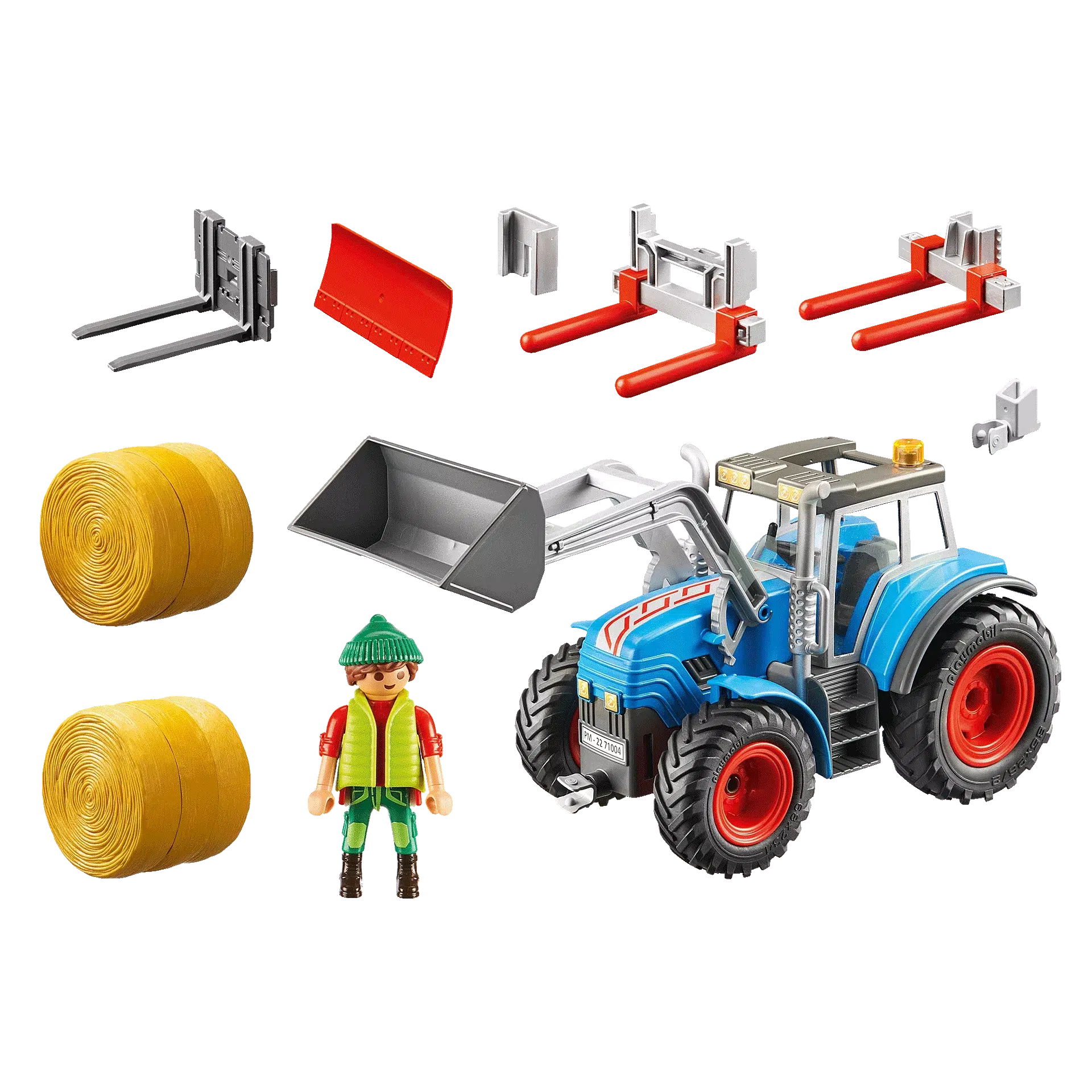 Playmobil-Country - Large Tractor-71004-Legacy Toys
