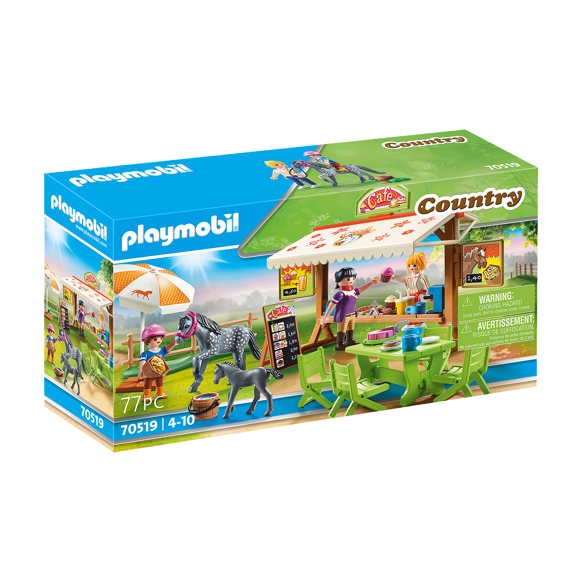 Playmobil-Country - Pony Cafe-70519-Legacy Toys