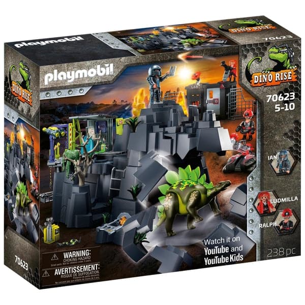 Playmobil-Dino Rise - Dino Rock-70623-Legacy Toys