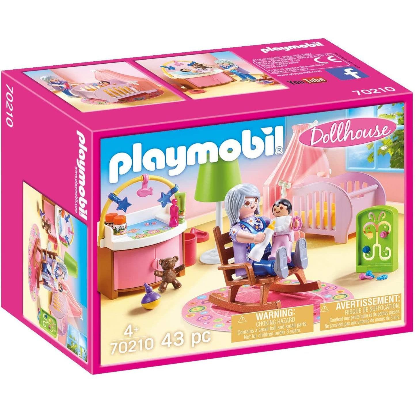 Playmobil-Dollhouse - Nursery-70210-Legacy Toys