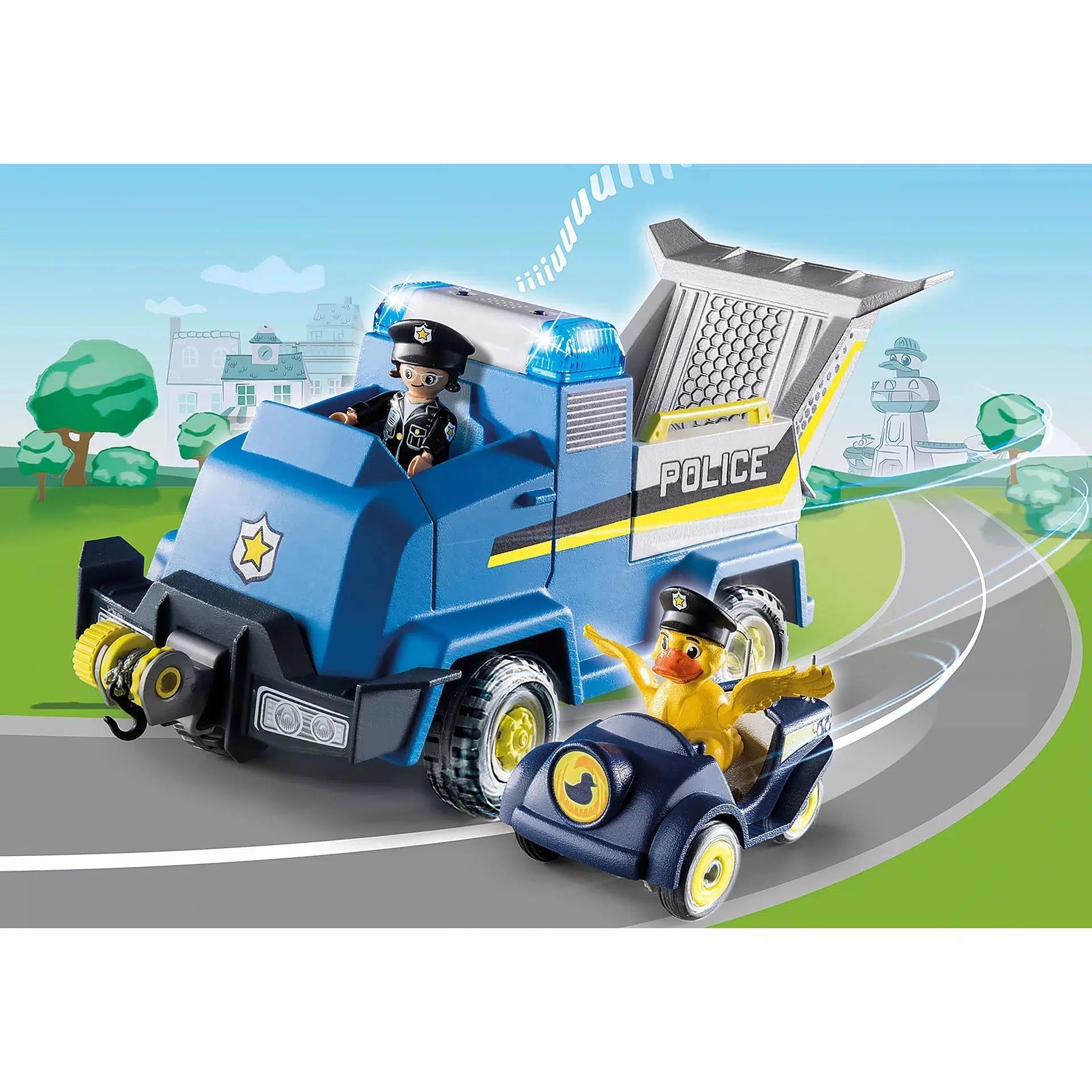 Playmobil-Duck on Call - Police Emergency Vehicle-70915-Legacy Toys