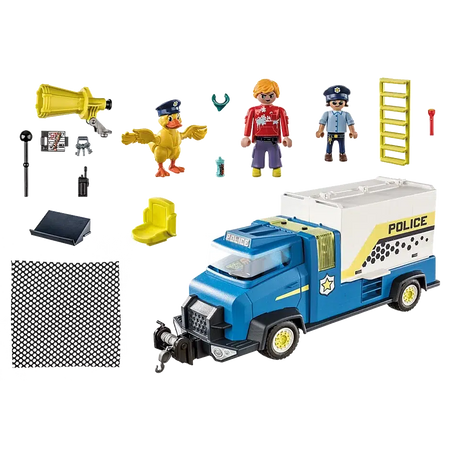 Playmobil-Duck on Call - Police Truck-70912-Legacy Toys