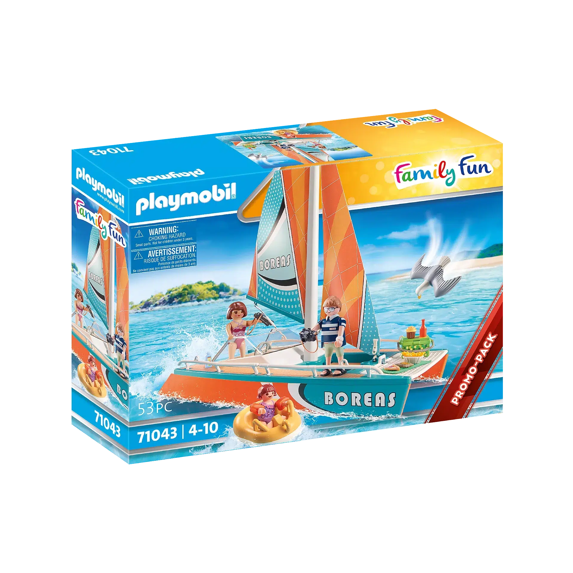 Playmobil-Family Fun - Catamaran-71043-Legacy Toys
