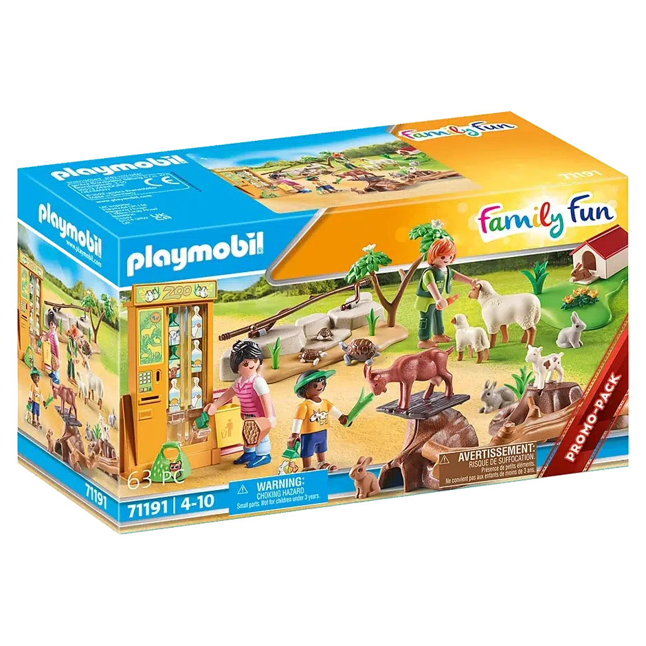 Playmobil-Family Fun - Petting Zoo-71191-Legacy Toys