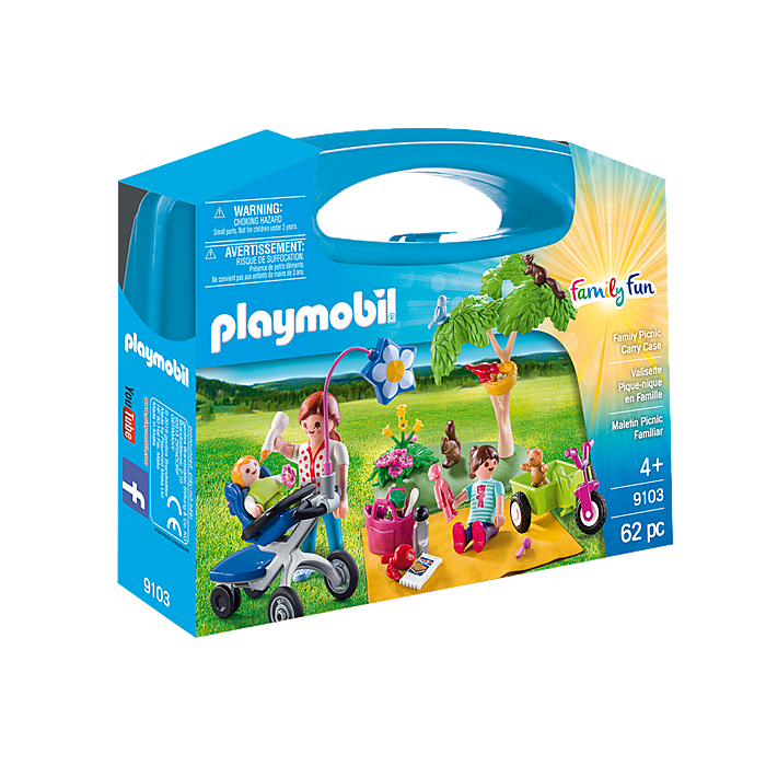 Playmobil-Family Fun - Picnic Carry Case-9103-Legacy Toys