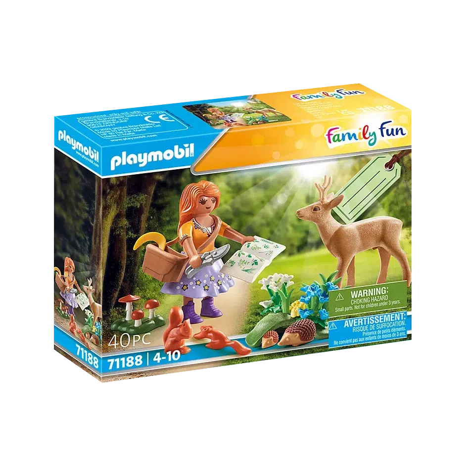 Playmobil-Family Fun - Plant Scientist Gift Set-71188-Legacy Toys