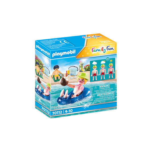 Playmobil-Family Fun - Sunburnt Swimmer-70112-Legacy Toys