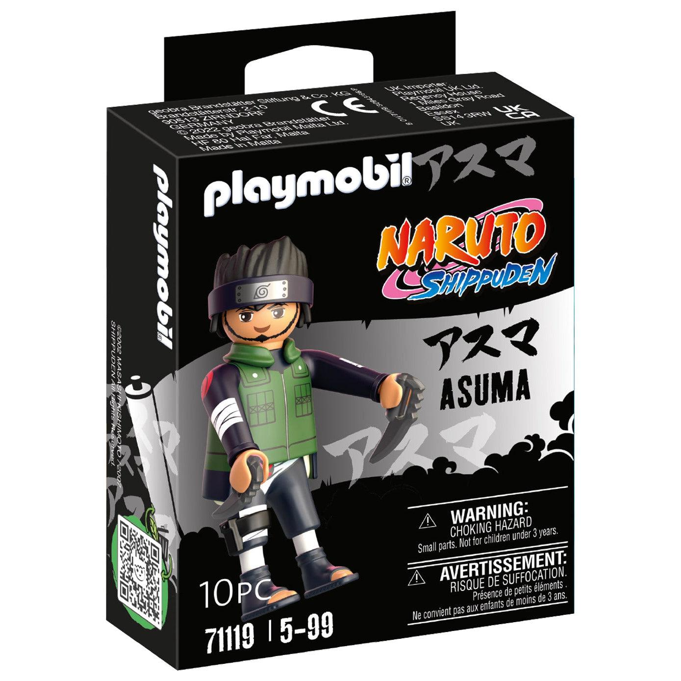 Playmobil-Naruto Shippoden - Asuma-71119-Legacy Toys