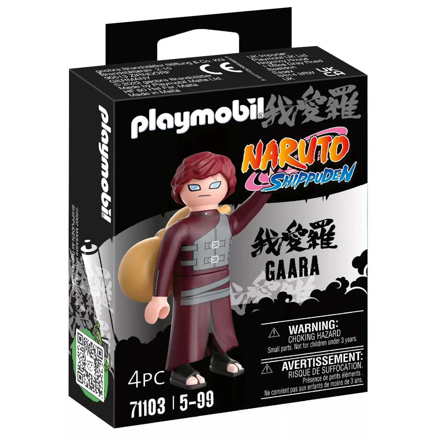 Playmobil-Naruto Shippoden - Gaara-71103-Legacy Toys
