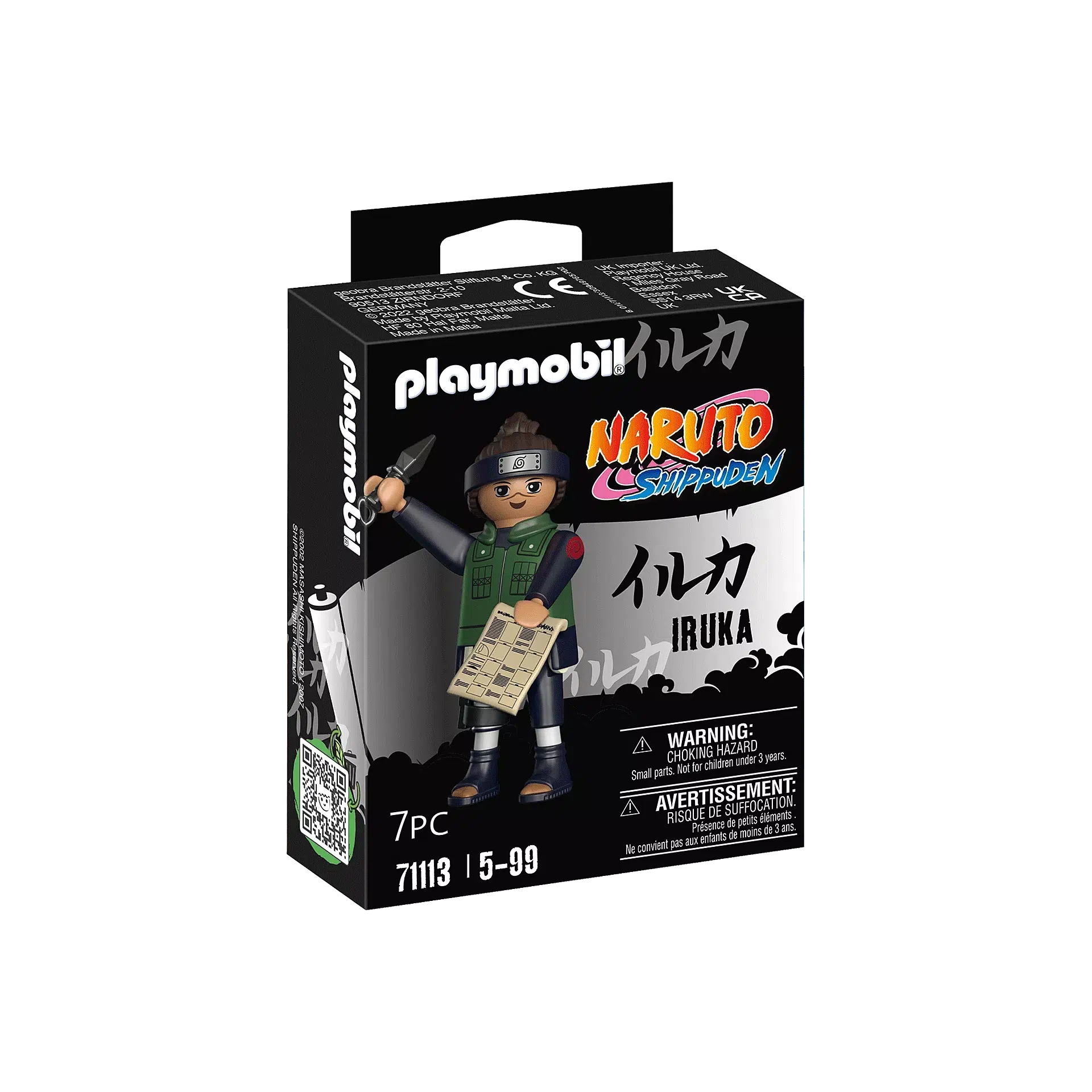Playmobil-Naruto Shippoden - Iruka-71113-Legacy Toys