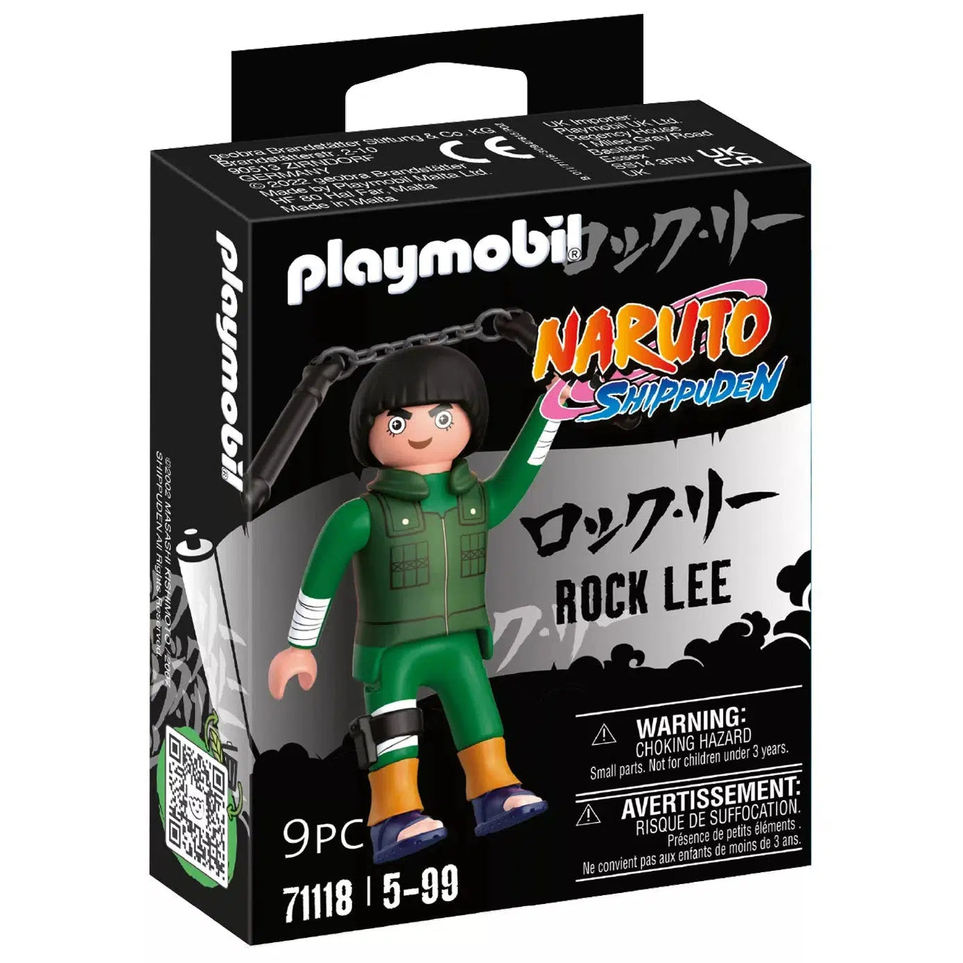 Playmobil-Naruto Shippoden - Rock Lee-71118-Legacy Toys