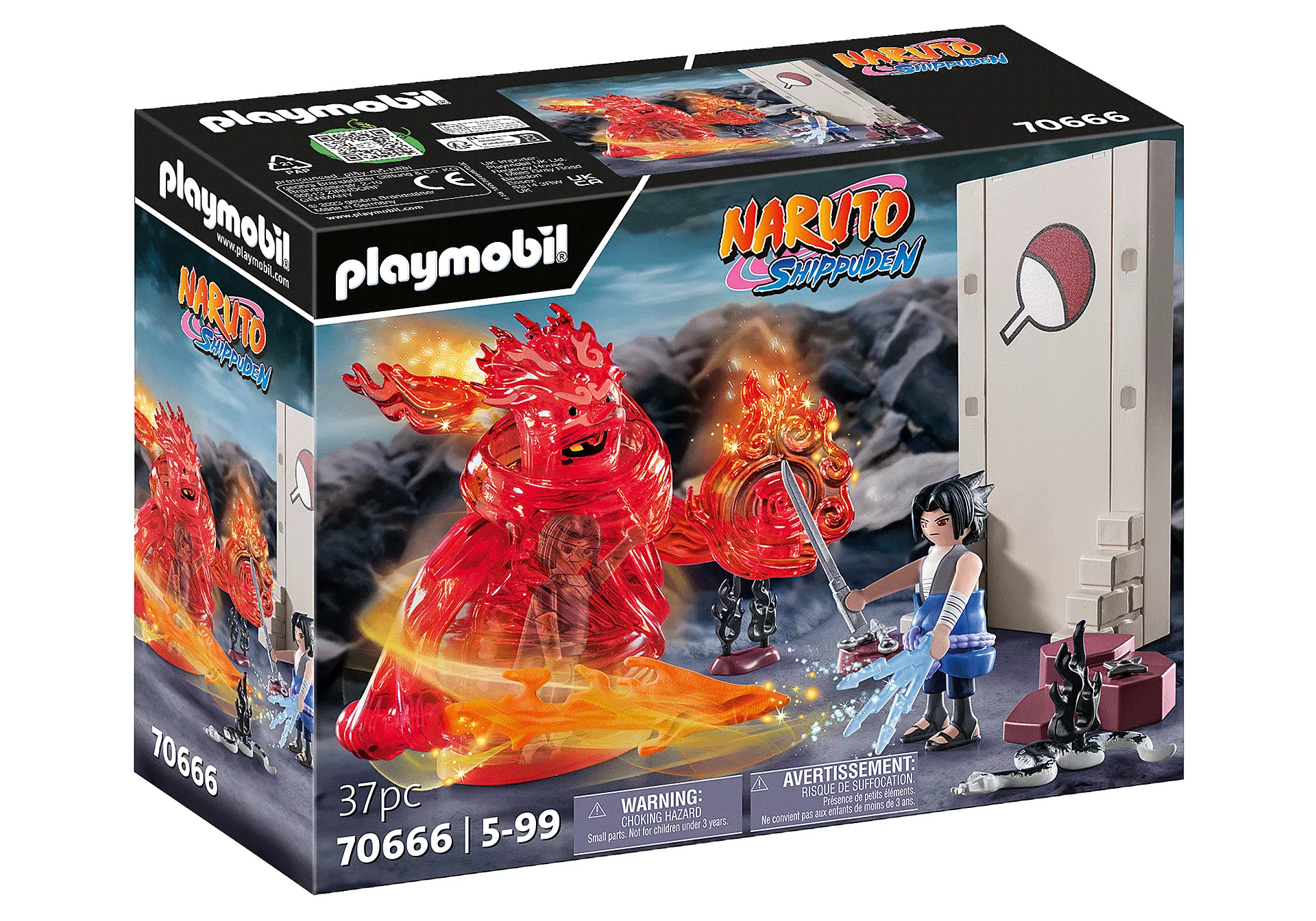 Playmobil-Naruto Shippoden - Sasuke vs. Itachi-70666-Legacy Toys