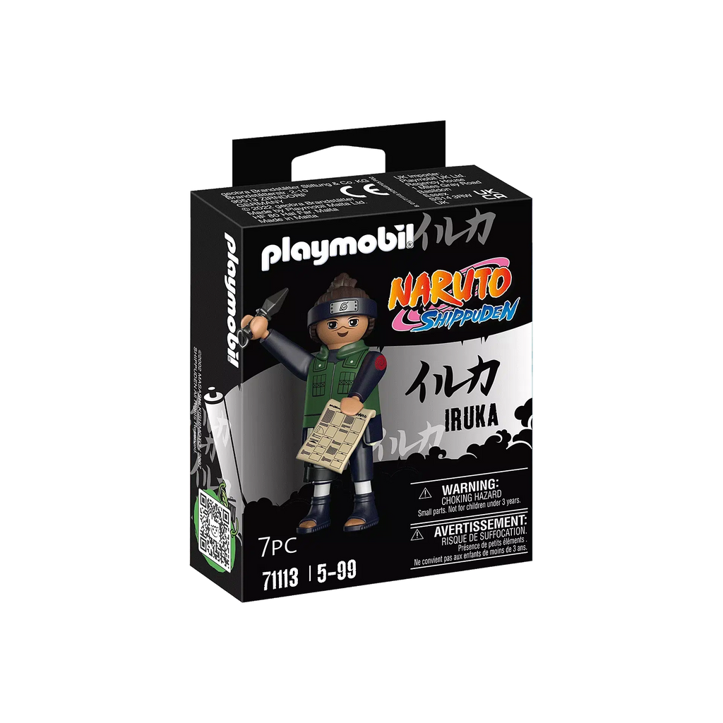 Playmobil-Naruto Shippuden - Iruka-71113-Legacy Toys