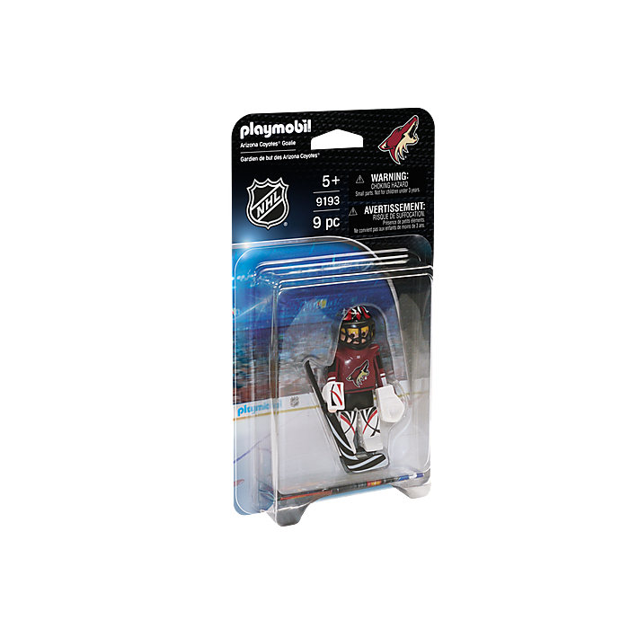 Playmobil-NHL - Arizona Coyotes Goalie-9193-Legacy Toys