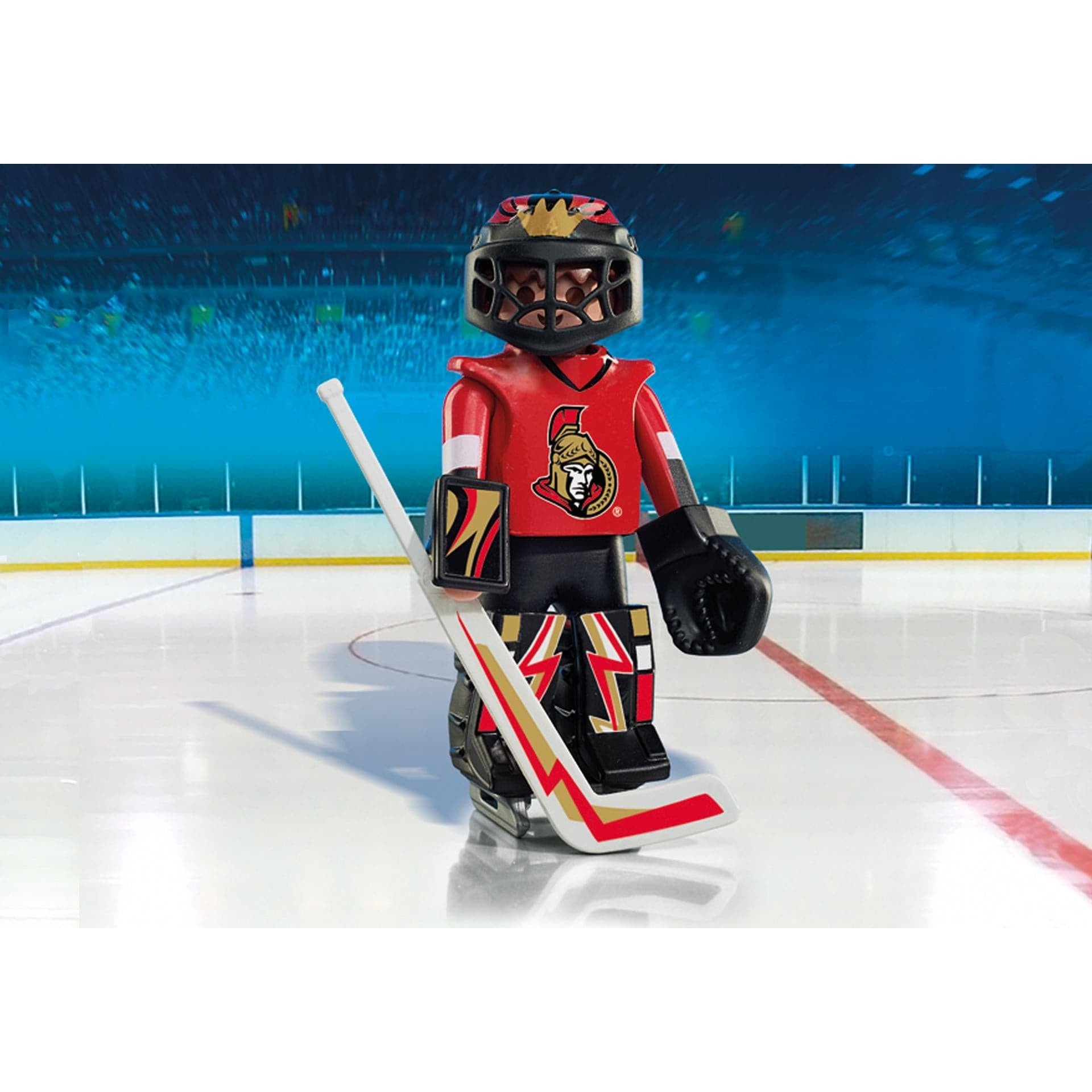 Playmobil-NHL - Ottawa Senators Goalie-9018-Legacy Toys