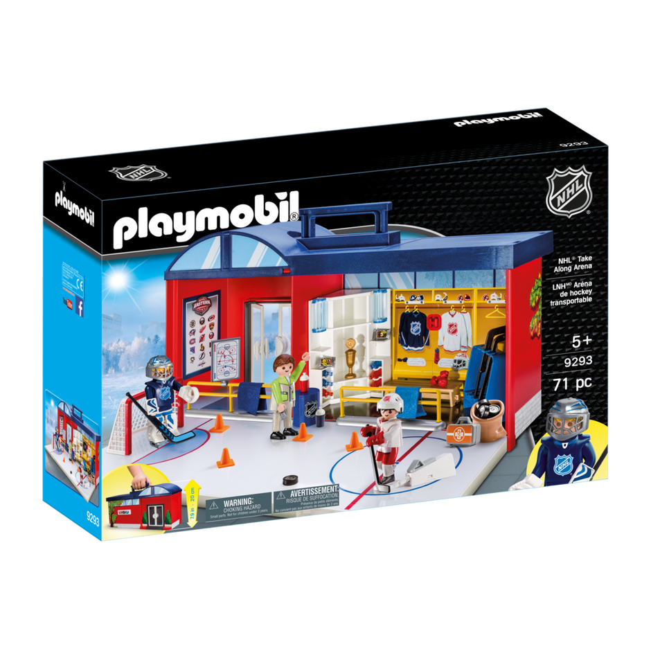 Playmobil-NHL - Take Along Arena-9293-Legacy Toys
