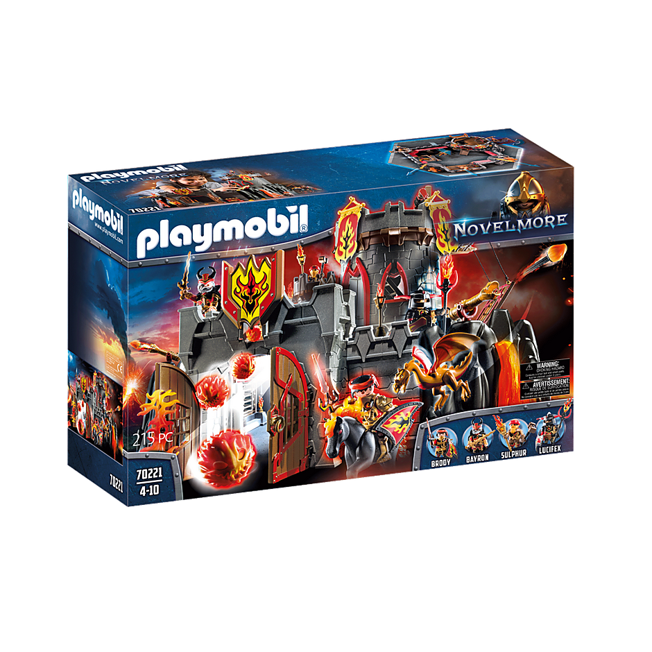 Playmobil-Novelmore - Burnham Raiders Fortress-70221-Legacy Toys