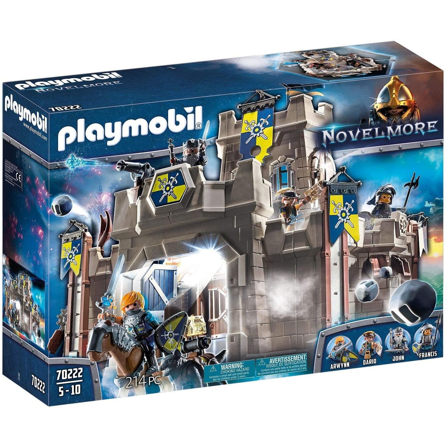 Playmobil-Novelmore - Fortress-70222-Legacy Toys