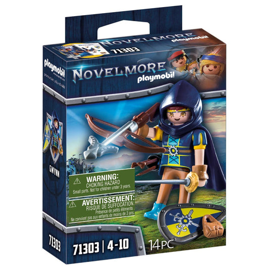Playmobil-Novelmore - Gwynn with Combat Equipment-71303-Legacy Toys
