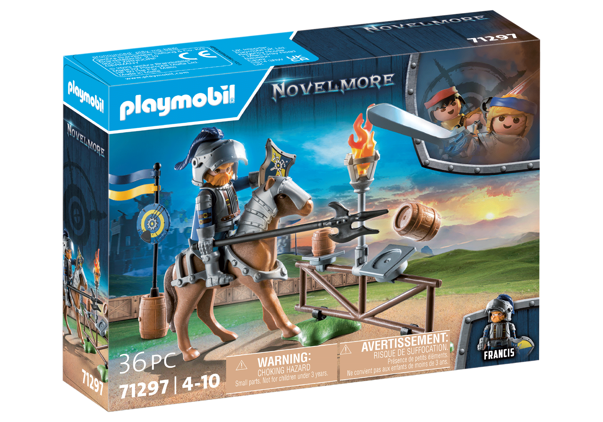 Playmobil-Novelmore - Medieval Jousting Area-71297-Legacy Toys