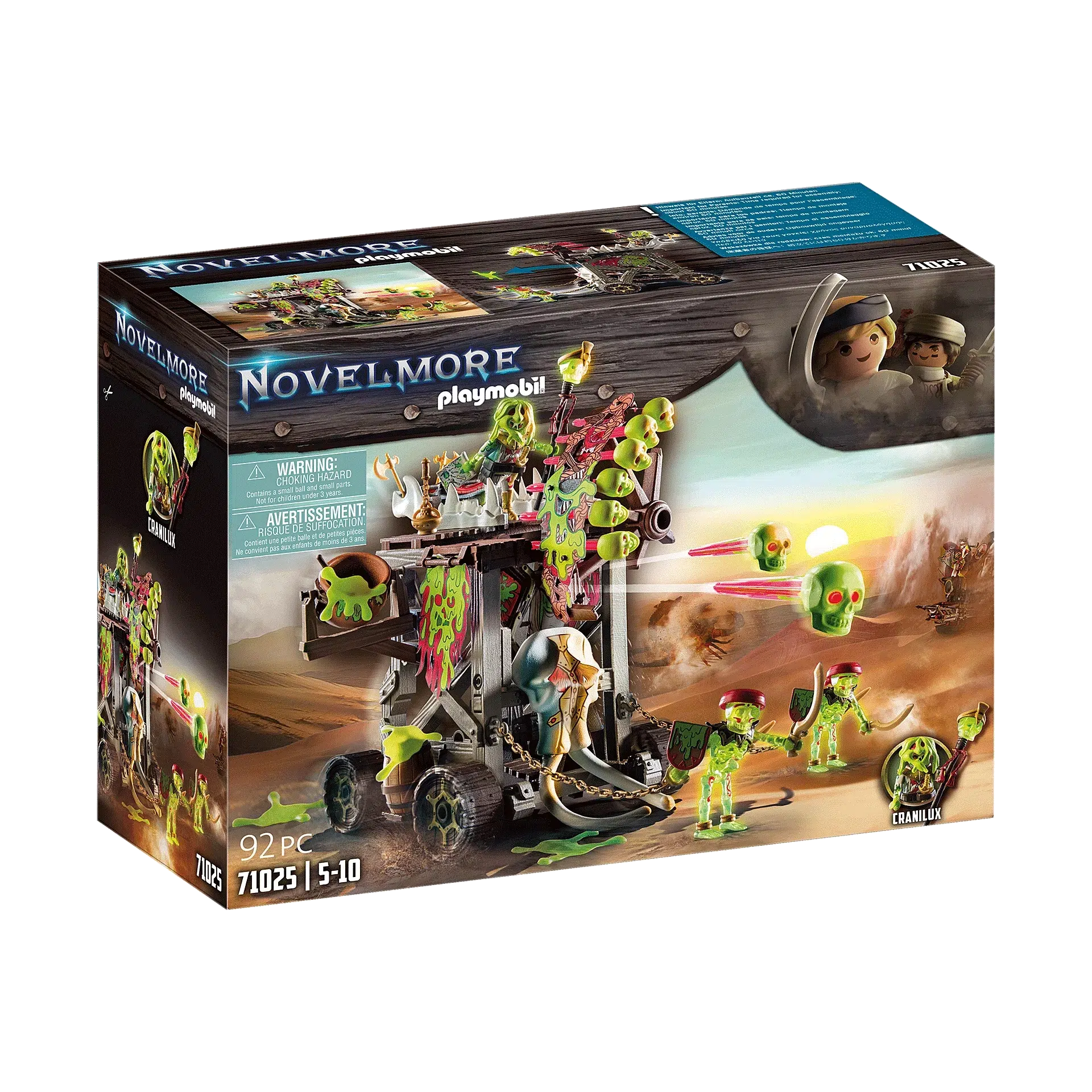 Playmobil-Novelmore - Sal'ahari Sands - The Ultimate Devourer Thunder Throne-71025-Legacy Toys