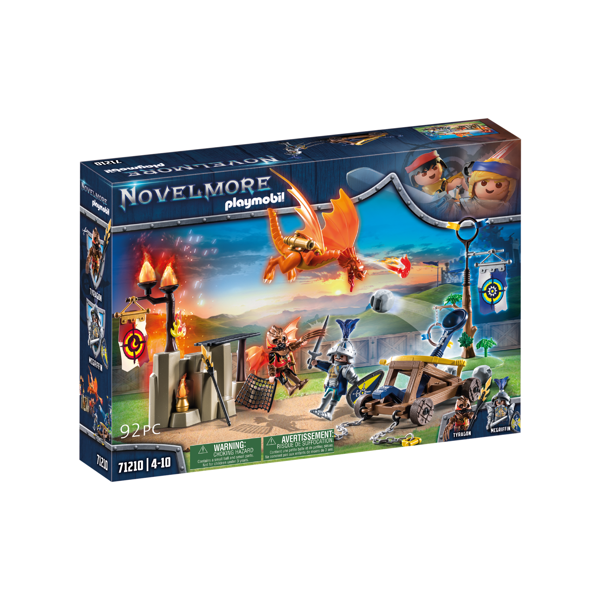 Playmobil-Novelmore vs. Burnham Raiders - Battle Arena-71210-Legacy Toys