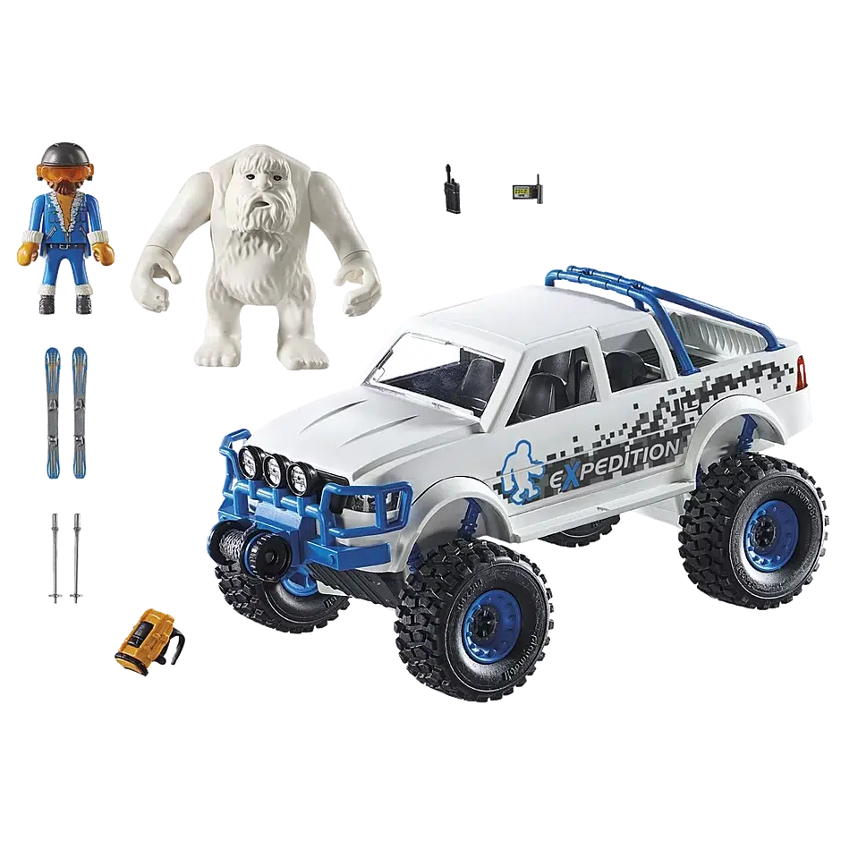 Playmobil-Off-Road Action - Snow Beast Expedition-70532-Legacy Toys