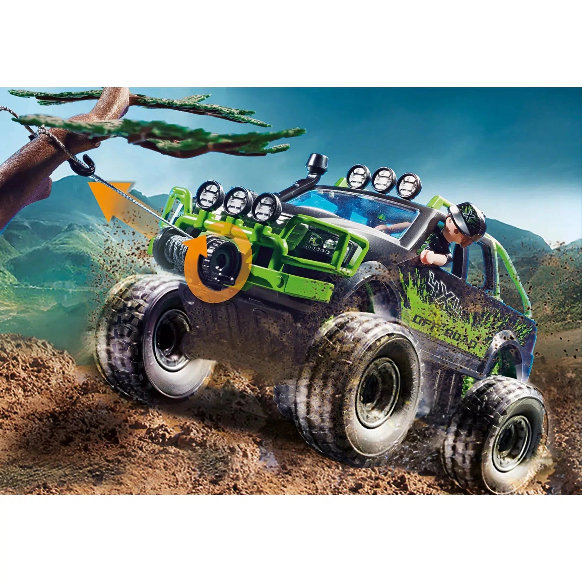 Playmobil-Off-Road Action - Weekend Warrior-70460-Legacy Toys