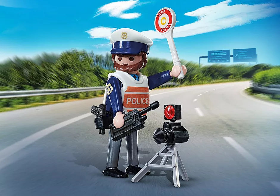 Playmobil-PLAYMO-Friends: Traffic Policeman-71201-Legacy Toys