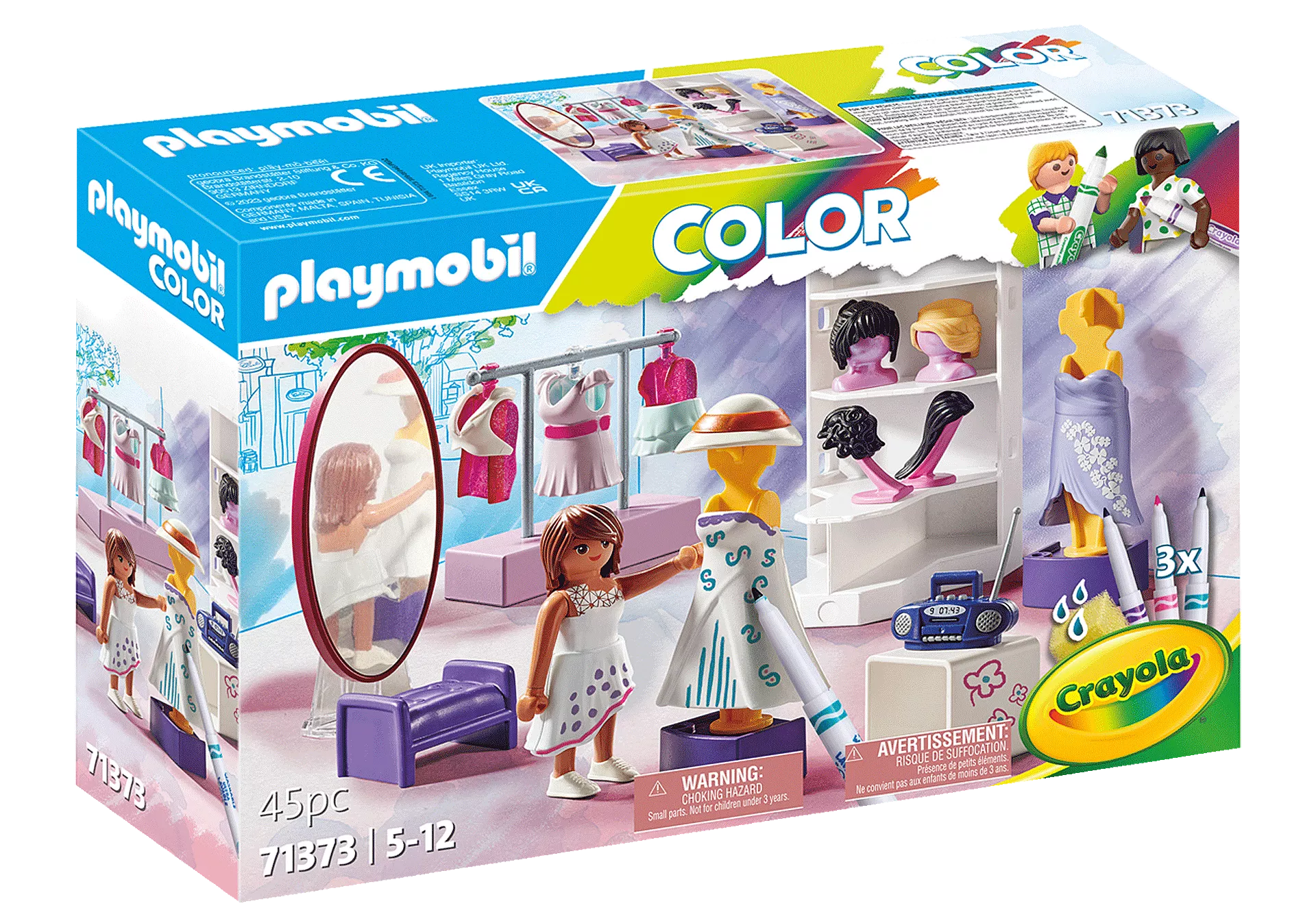 Playmobil-PLAYMOBIL Color: Dressing Room-71373-Legacy Toys