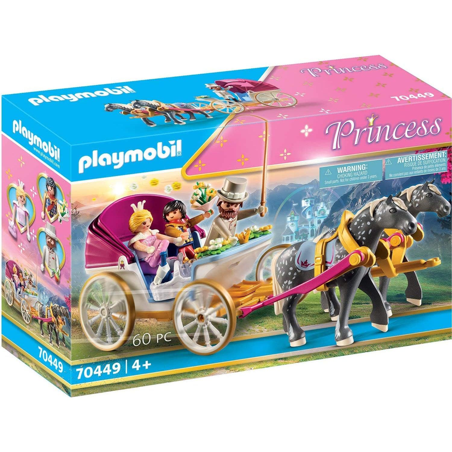 Playmobil-Princess - Horse Drawn Carriage-70449-Legacy Toys