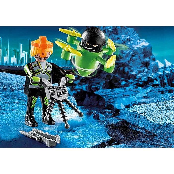 Playmobil-Special Plus - Agent with Drone-70248-Legacy Toys