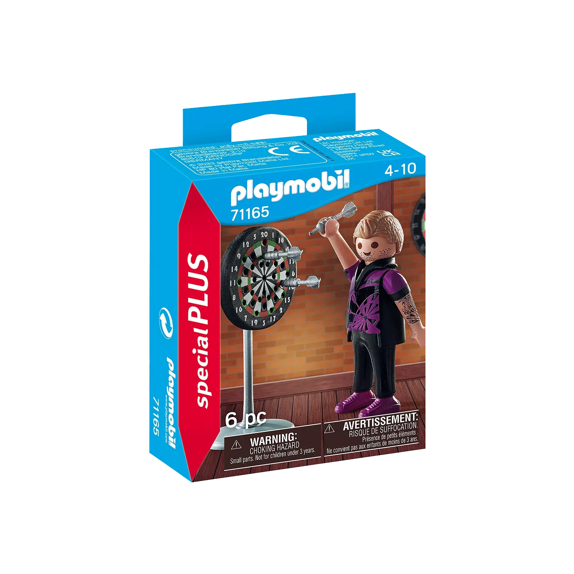 Playmobil-Special Plus - Darts Player-71165-Legacy Toys