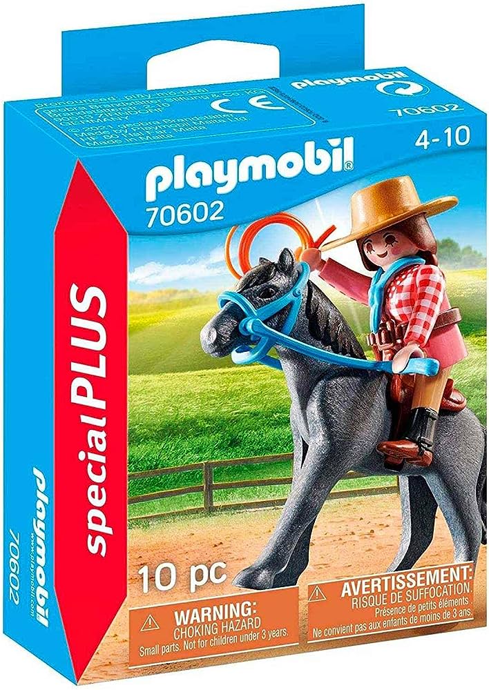 Playmobil-Special Plus - Western Horseback Ride-70602-Legacy Toys