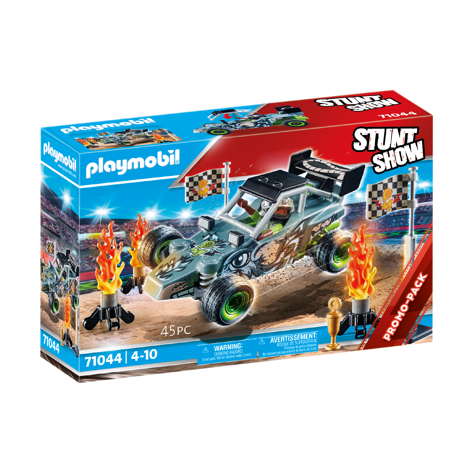 Playmobil-Stunt Show - Stuntshow Racer-71044-Legacy Toys