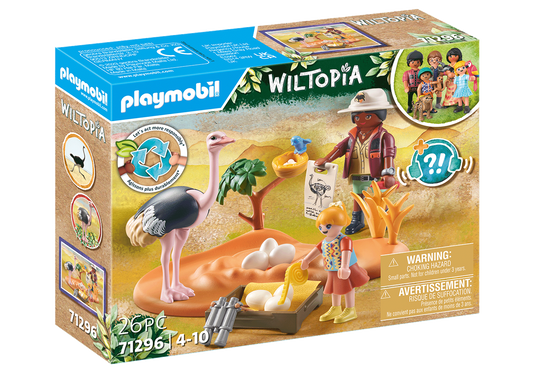 Playmobil-Wiltopia - Ostrich Keepers-71296-Legacy Toys