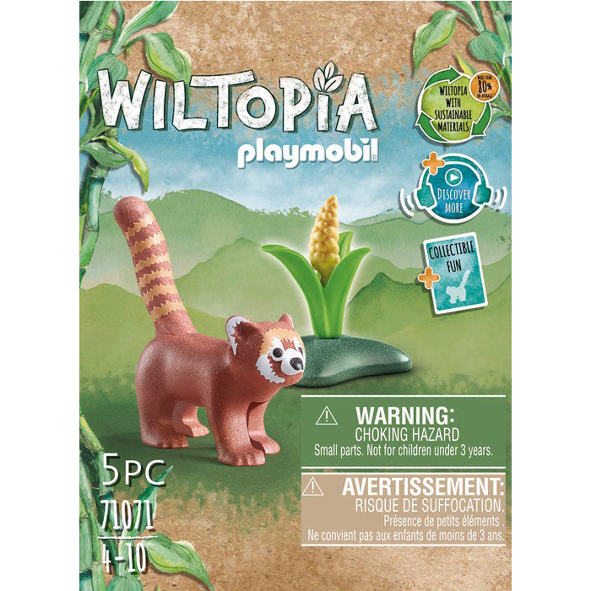 Playmobil-Wiltopia - Red Panda-71071-Legacy Toys