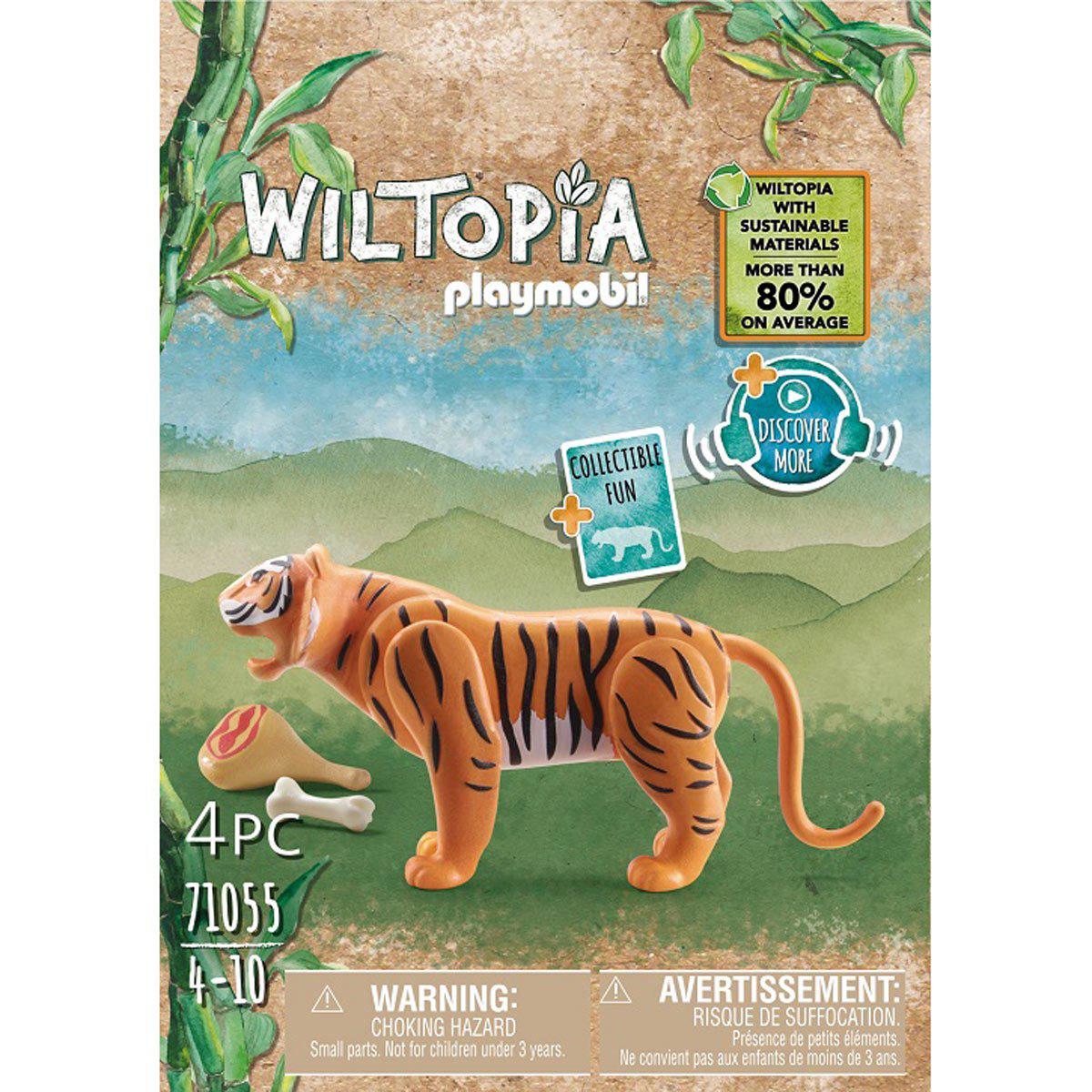 Playmobil-Wiltopia - Tiger-71055-Legacy Toys